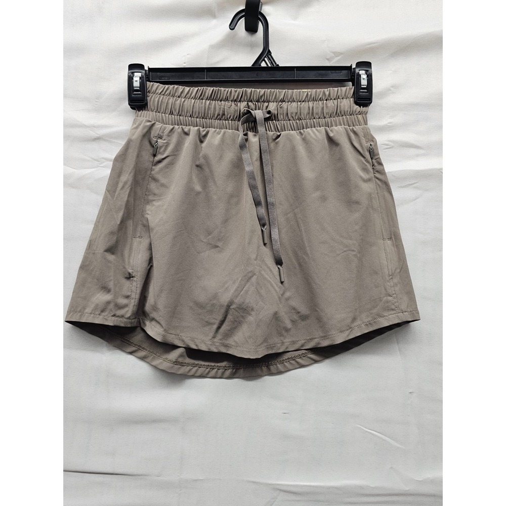 All in Motion Womens Athletic Skort‎ Brown Poly Blend Workout Size XS